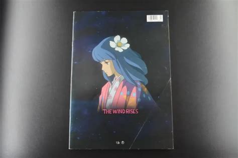 The Wind Rises Studio Ghibli Original Japanese Movie Brochure Japan