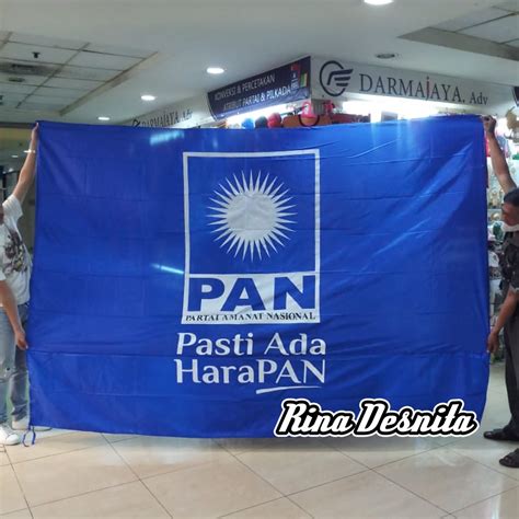 Jual Bendera Partai Pan Ukuran X Meter Shopee Indonesia