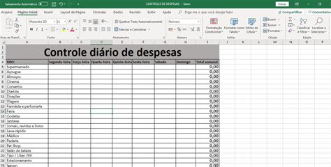 Planilha Excel Riset