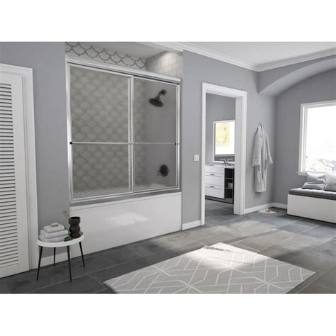 Coastal Shower Doors Paragon 66 In H Single Framed Bifold Chrome Alcove