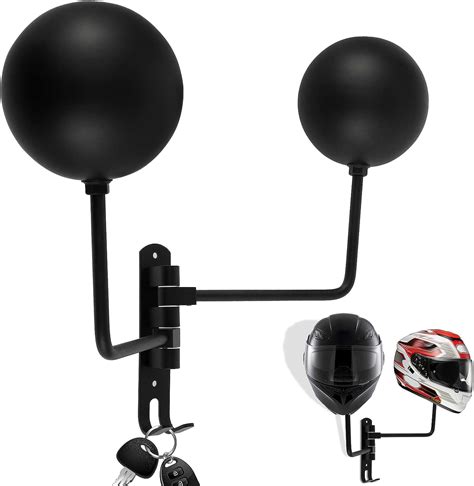 Amazon Motorcycle Helmet Rack Helmet Storage Hook Dual Ball