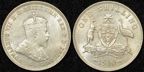 Australia Shilling Extremely Fine Almost Uncirculated The