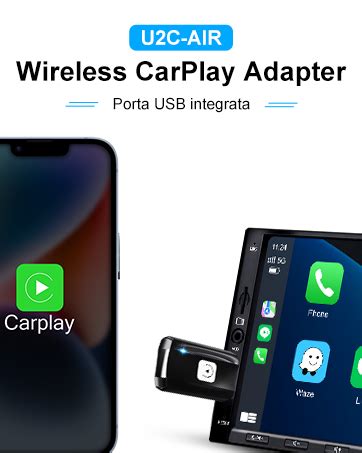 Msxttly Adattatore Carplay Wireless U C Air Apple Car Play Dongle F R