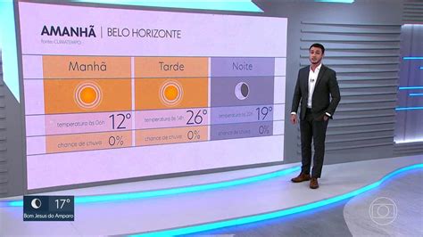 Belo Horizonte Vai Registrar Sexta Feira 17 Temperaturas Baixas