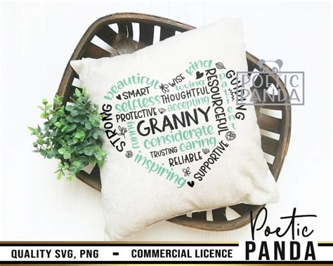 Granny Svg Png Grandma Granny Svg Mothers Day Svg Etsy Uk