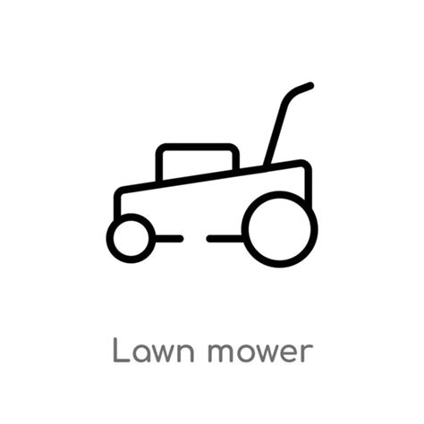 Illustration Of Lawn Mower Icon Stock Vector Sky Designs 37846133