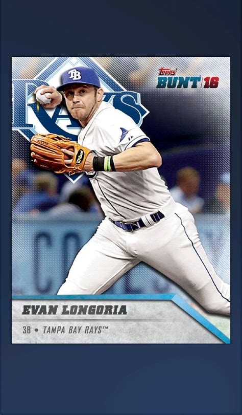 Evan Longoria | Baseball trading cards, Vintage baseball, Baseball