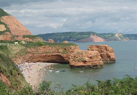 Ladram Bay, west of Sidmouth Photo | UK Beach Guide