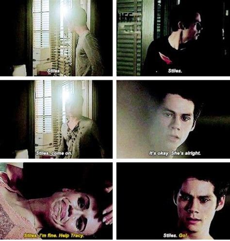 Teen Wolf Season 5 Stiles And Lydia The Look Of Horror On His Face