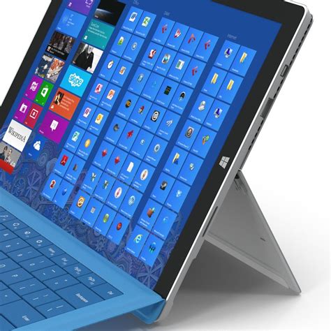 Microsoft Surface Pro 3 Rigged 3d Modell 59 Max Free3d