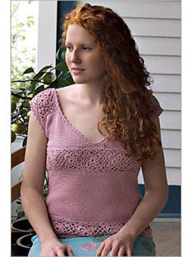 Cranesbill Square Blouse Pattern By Shirley Paden Interweave Crochet