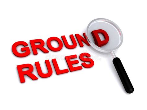 Ground Rules Stock Illustrations 385 Ground Rules Stock Illustrations