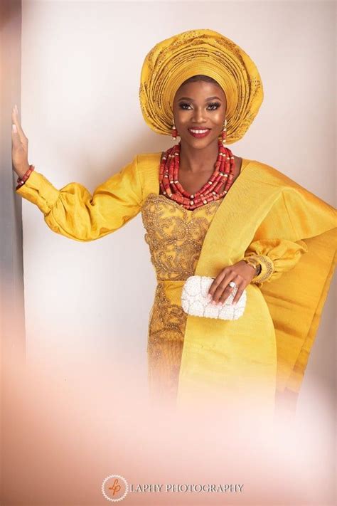 Aso Oke Yoruba Engagement Attire Nigerian Brides Asooke Etsy