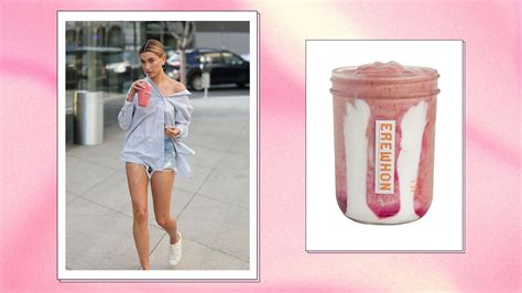 How To Make The Real Hailey Bieber Erewhon Smoothie At Home My