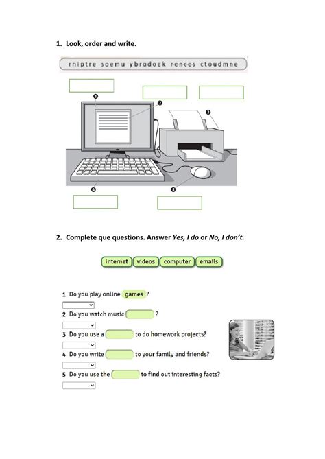 Tiger 3 Unit 1 Online Exercise For Live Worksheets