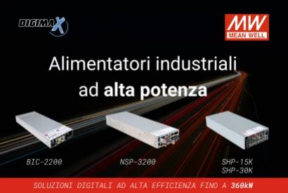 Alimentatori Industriali Ad Alta Potenza Ed Elevata Efficienza