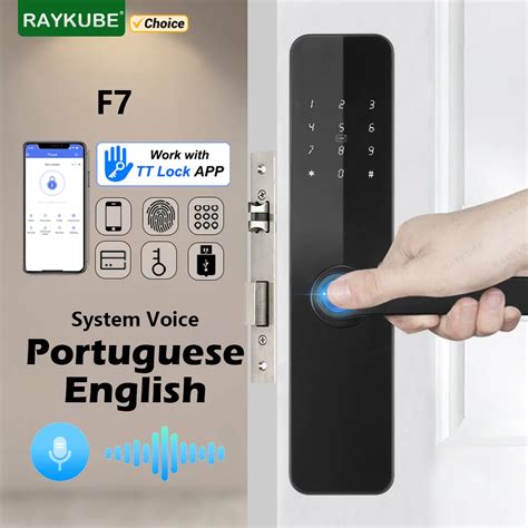 Raykube F Tt Smart Fingerprint Lock Fechadura Da Porta El Trica