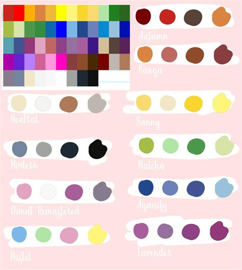 Color Palettes Roblox Adopt Me Amino