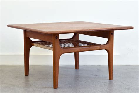 Er Jahre Couchtisch Aus Teak Vintage D Nisches Design Trioh Schweiz