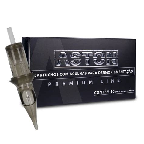 Cartucho Aston Premium Traço Caixa 20 Unidades Brvce Supply