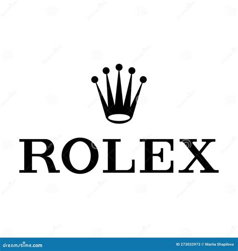 Rolex logo editorial stock photo. Illustration of graphic - 273033973