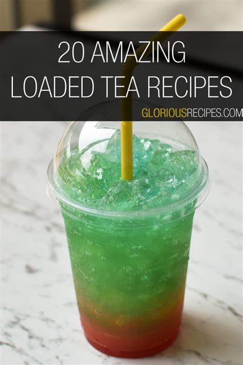 20 Amazing Loaded Tea Recipes To Try At Home