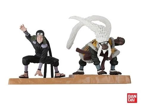 Bandai Naruto Summoning Jutsu Figure Collection Hiruzen Sarutobi Enma