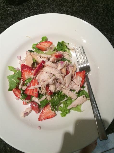 Chef Ray Strawberry Chicken Salad Coach Ray Qwik Kiwi Coaching