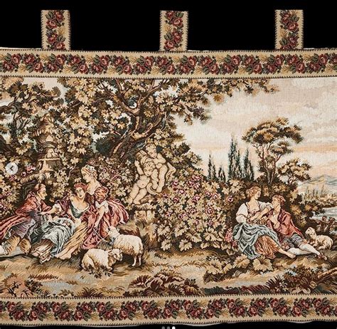 Vintage Belgium Tapestry S Love In The Sky Perabotan Rumah Di