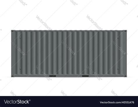 Cargo container Royalty Free Vector Image - VectorStock