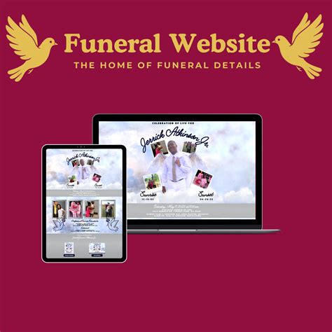 Funeral Website | Digital Memorial Websites | Online Tributes
