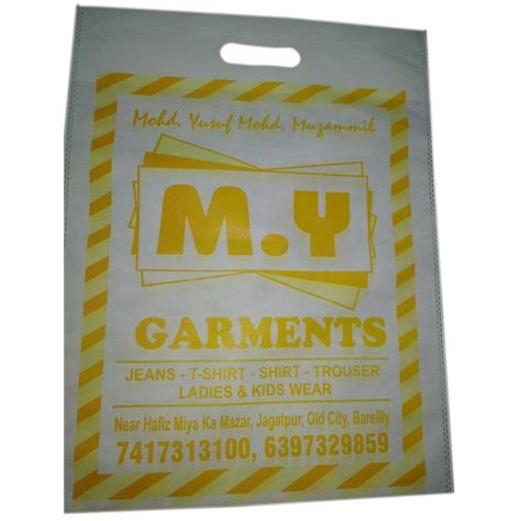 D Cut Printed Non Woven Carry Bags For Shopping At Rs Kg In