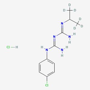 Proguanil-d6 (hydrochloride) | C11H17Cl2N5 | CID 168007253 - PubChem