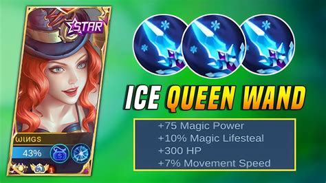 START USING THIS ICE QUEEN WAND BUILD 100 BROKEN ALICE GAMEPLAY