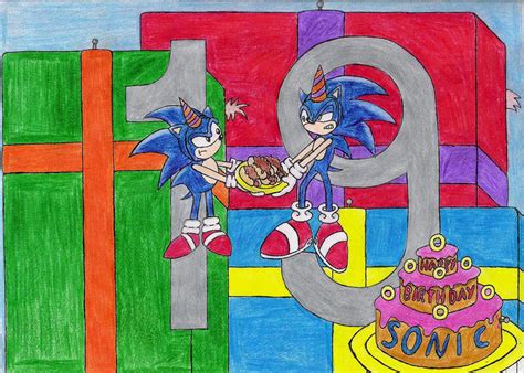 Happy Birthday Sonic By Chronoderwind On Deviantart