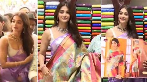 Pooja Hegde Inaugurated South India Shopping Mall At Kadapa MS