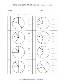 Pie and Circle Graph Worksheets - Worksheets Library