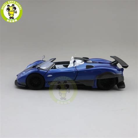 136 パガーニ ゾンダ Pagani Zonda イタリア Italy スーパーカー 青 ブルー ミニカー ダイキャストカー モデルカー