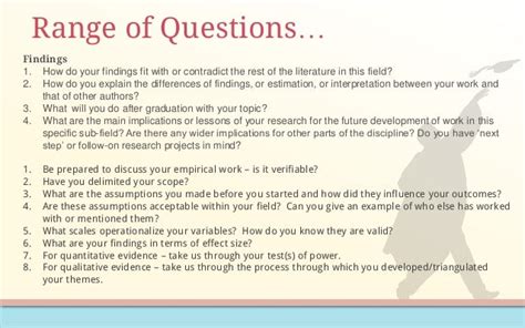 Questions Expect Dissertation Defense