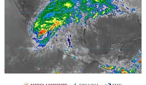 Las Bandas Nubosas De La Ahora Tormenta Tropical Norma Mantienen