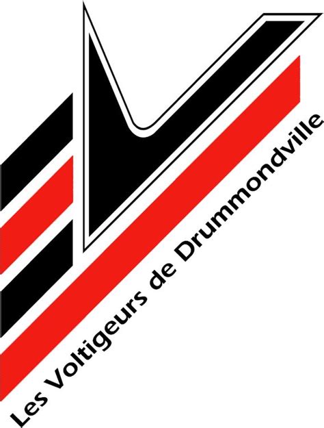 Drummondville Voltigeurs Primary Logo | ? logo, Sports graphics, Noir