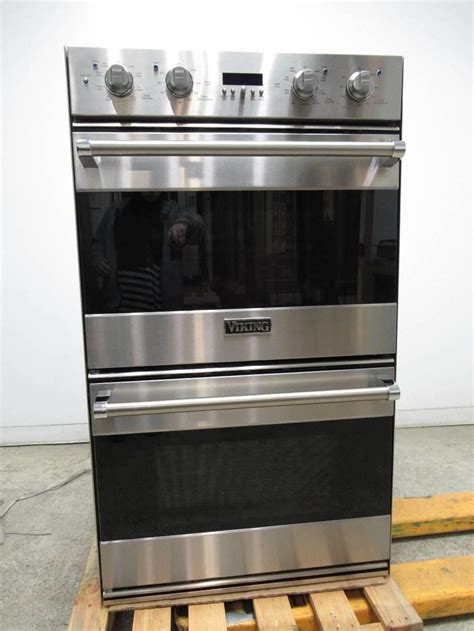 viking 30" SS 4.3 cu. ft. Double TruConvec Electric Wall Oven RVDOE330SS | eBay