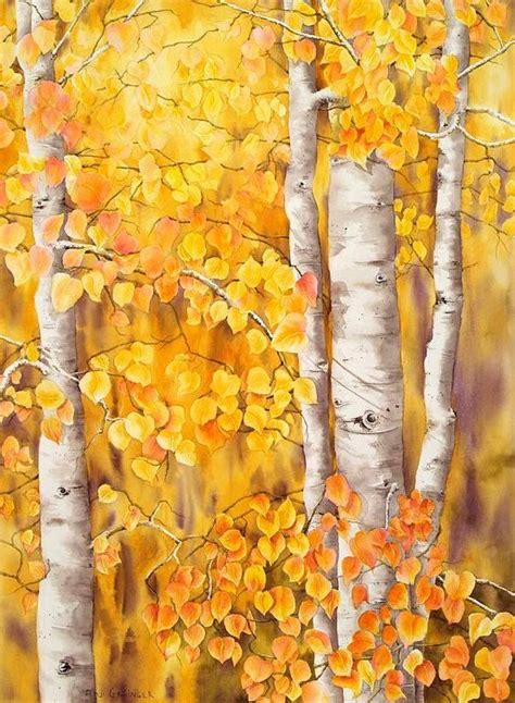 Pin By Nancy Collins On Aspen Trees Birch Tree Art Tree Painting