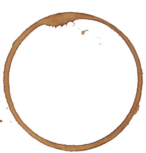 Coffee Stain Real Cup Mess Mark 10161481 PNG