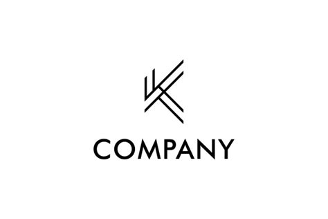 Letter K Company Logo