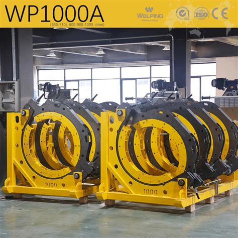 800 1000 HDPE Plastic Pipe Butt Fusion Welding Machine PE Pipe Welder Welping Plastic Hot Welder