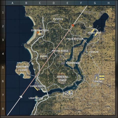 Blackout Map Guide The Best Drop Locations In Black Ops 4 Battle