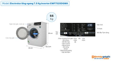 M Y Gi T Electrolux L Ng Ngang Kg Inverter Ewf Dqwa Freeship Sg