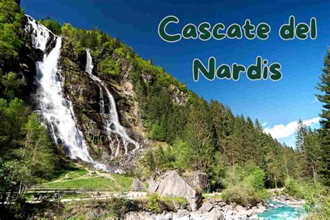 Cascate meravigliose immerse nella natura il Italia c è un luogo