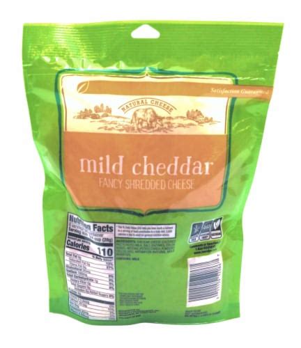 Roundy S Mild Cheddar Shredded Cheese 8 Oz Kroger